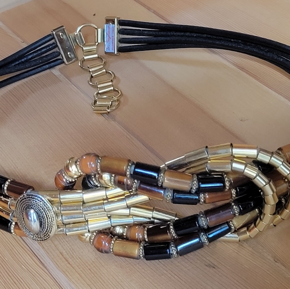 1980's Vintage G. Gagliano Florence, Italy adjustable belt - Picture 2 of 5